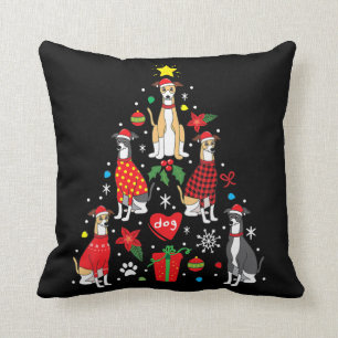 Weihnachten-Ornament Treppe Funny Dog Mama Vater Kissen