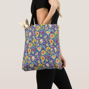 Weihnachten Paisley-Süßigkeiten-Schleife Wasserfar Tasche
