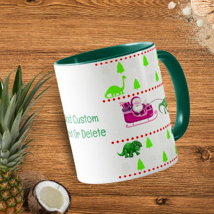 Weihnachten Pajama Dinosaur, Weihnachten Party Tasse