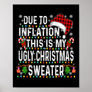 Weihnachten Pajama Männer Frauen Weihnachten Poster