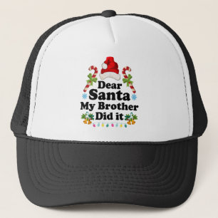 Weihnachten Pajama Sehr geehrter Herr Weihnachts-m Truckerkappe