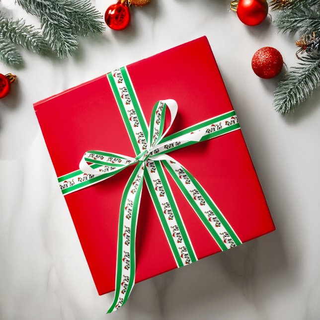 Weihnachten Pandas Satinband (Von Creator hochgeladen)