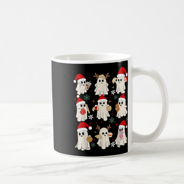 Weihnachten Pantasmas Ghost Santa Conchas Kaffeetasse (Rechts)
