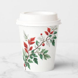 Weihnachten Pappbecher