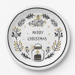 Weihnachten Pappteller