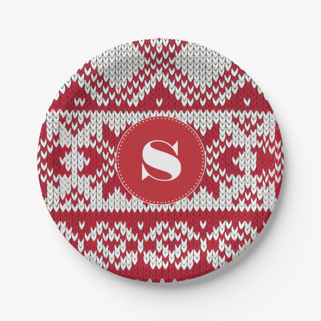 Weihnachten Pappteller (Vorderseite)