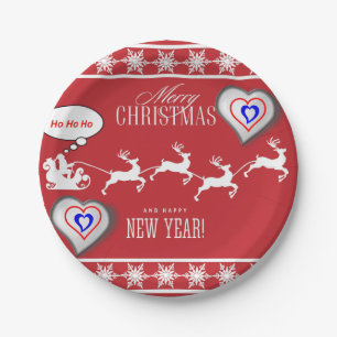 Weihnachten Pappteller