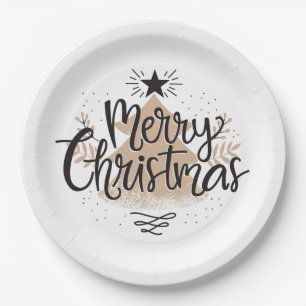 Weihnachten Pappteller