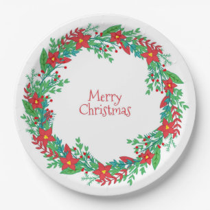 Weihnachten Pappteller