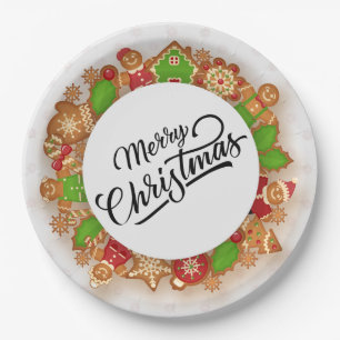 Weihnachten Pappteller