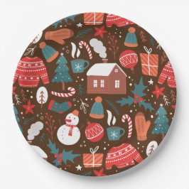 Weihnachten Pappteller