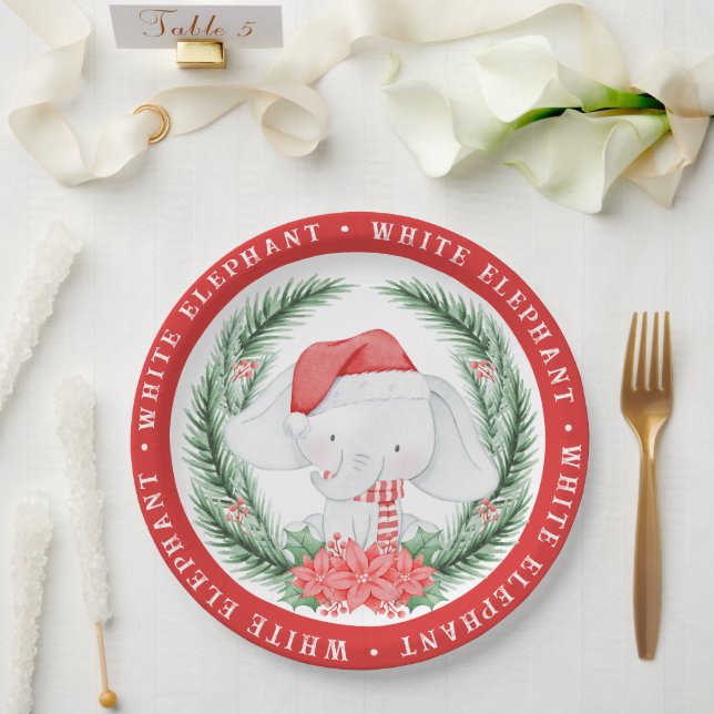 Weihnachten Pappteller (Hochzeit)