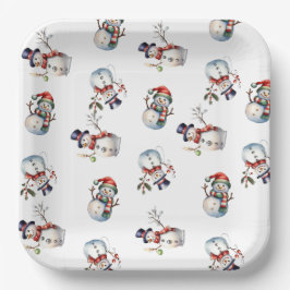 Weihnachten Pappteller