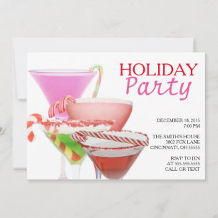 Weihnachten Party Einladung Cocktail Party