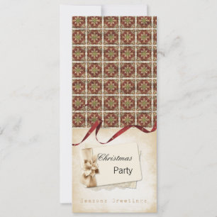 Weihnachten-Party Einladungen