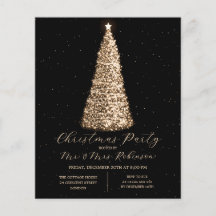 Weihnachten Party Glam Goldene Tree Frische Pasta 