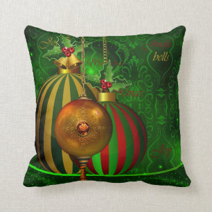 Weihnachten Party Gold Grün Weihnachten Weihnachte Kissen