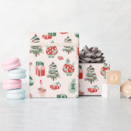 Weihnachten Party Typ Geschenkpapier