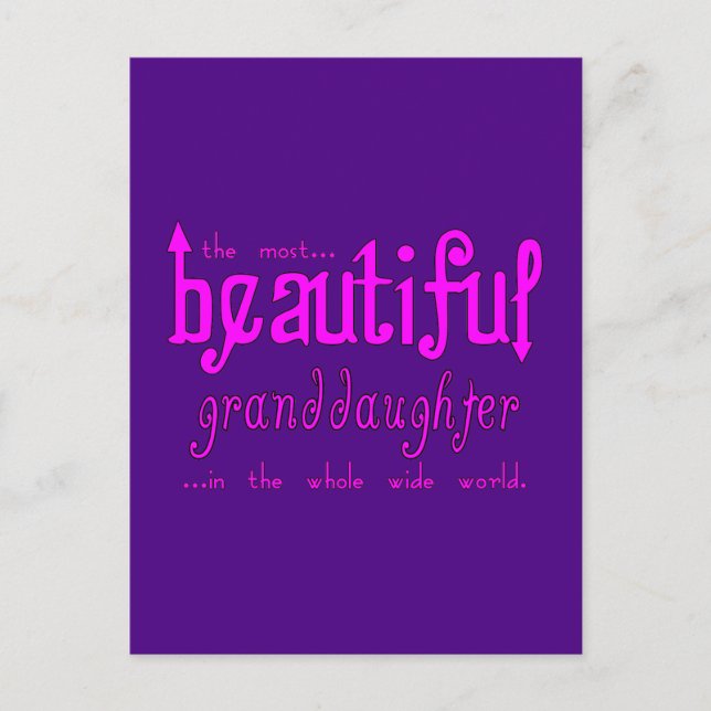 Weihnachten Party zum Geburtstag Schöne Großtochte (Vorderseite)