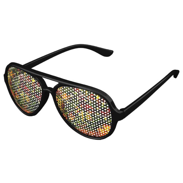Weihnachten Partybrille (Schrägansicht)