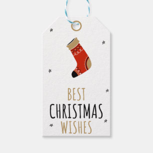 Weihnachten - Perfekte Weihnachtsmarken Geschenkanhänger