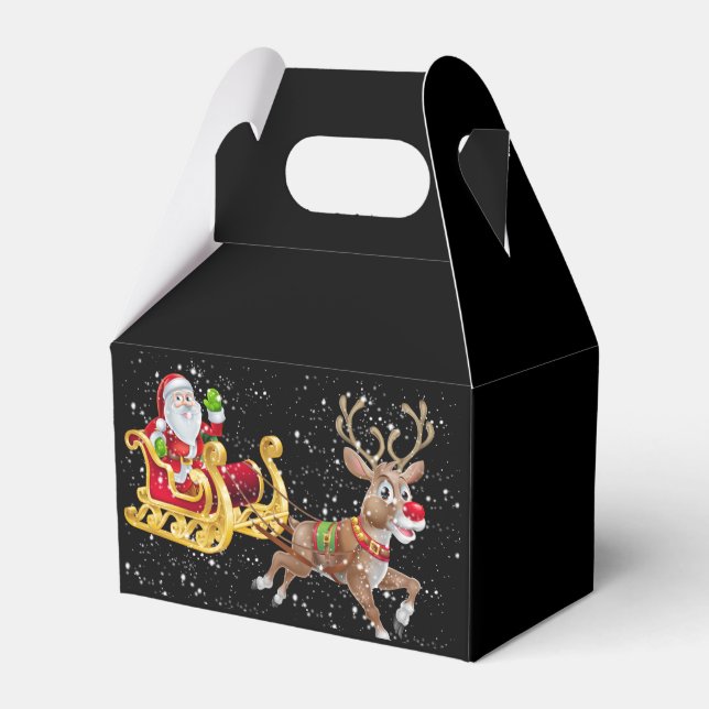 Weihnachten personalisieren geschenkschachtel (Vorderseite)