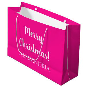 Weihnachten Personalisiert Frohe Weihnachten Heiße Große Geschenktüte