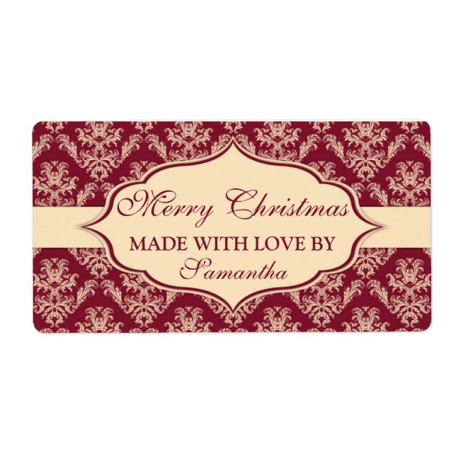 Weihnachten Personalisiert mit Lieben (Vorne)