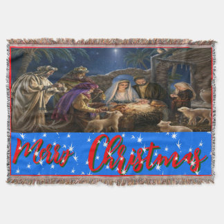 Weihnachten, personalisiert, Wirbel, Fleece & Sher Decke