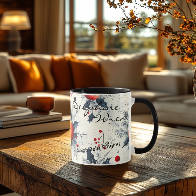 Weihnachten - Personalisierter Name Tasse (Von Creator hochgeladen)