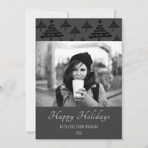 Weihnachten Personalisierter Urlaub Fotokarte
