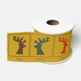 Weihnachten personalisierter Weihnachtsmann - Schl Ripsband