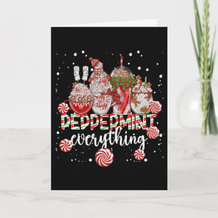 Weihnachten Pfefferminz Alles Kaffee Schokolade M Karte