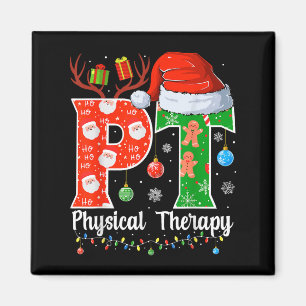 Weihnachten Physiotherapie Weihnachten Pt Xmas Magnet