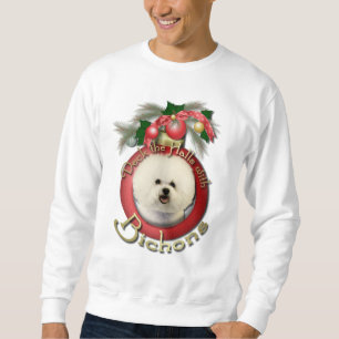 Weihnachten - Plattform die Hallen - Bichons Sweatshirt