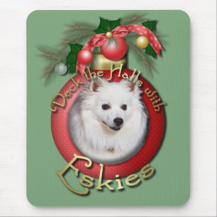Weihnachten - Plattform die Hallen - Eskies Mousepad