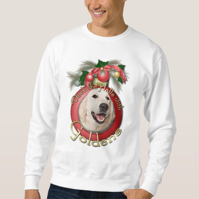 Weihnachten - Plattform die Hallen - Goldens - Sweatshirt (Vorderseite)