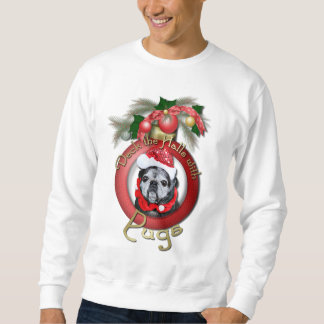 Weihnachten - Plattform die Hallen - Möpse - Engel Sweatshirt