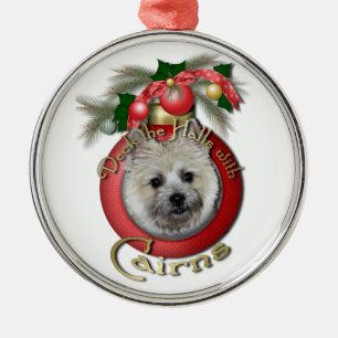 Weihnachten - Plattform die Hallen - Steinhaufen - Ornament Aus Metall