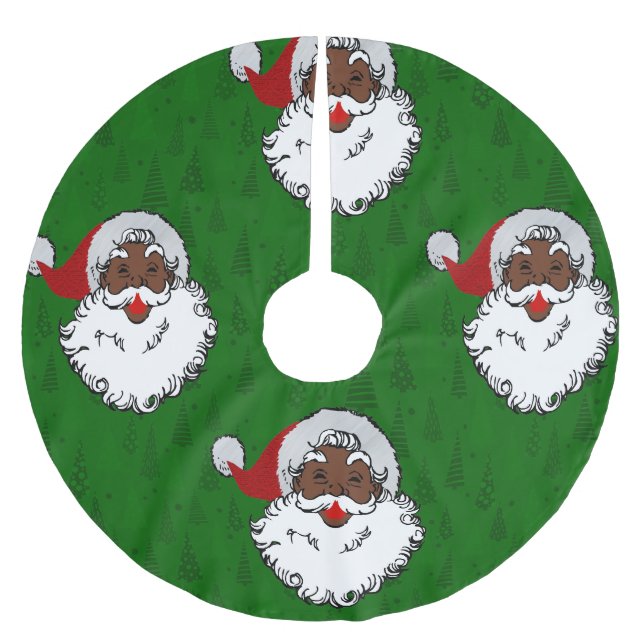 Weihnachten Polyester Weihnachtsbaumdecke (Vorderseite)
