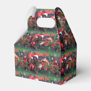 Weihnachten - Poodle - Bix Geschenkschachtel