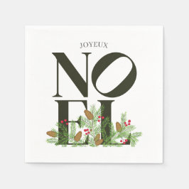 WEIHNACHTEN Pop Letter Art Inspiriert Weihnachten Serviette