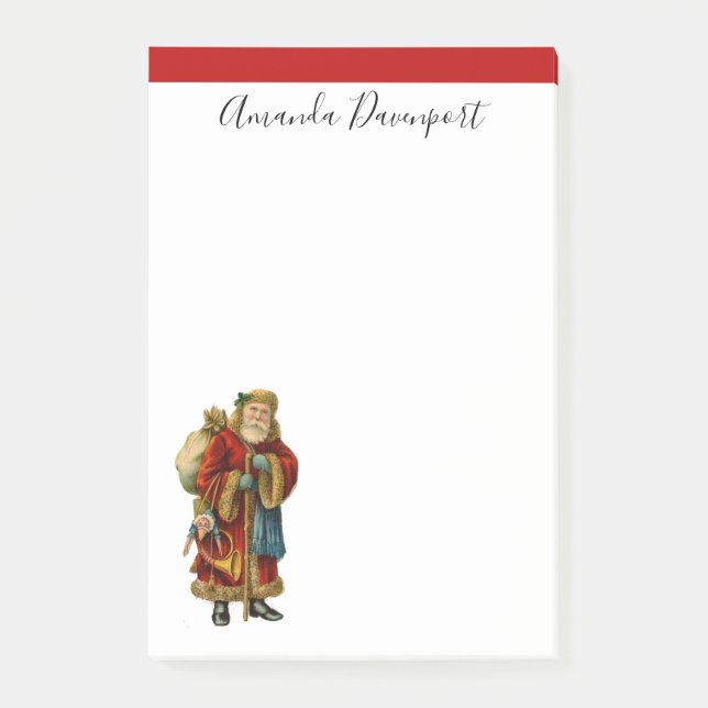 Weihnachten Post-it Klebezettel (Vorderseite)