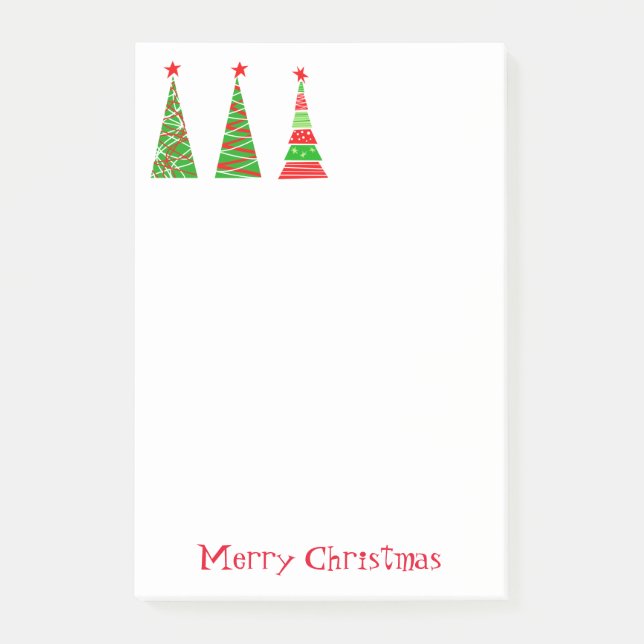 Weihnachten Post-it Klebezettel (Vorderseite)