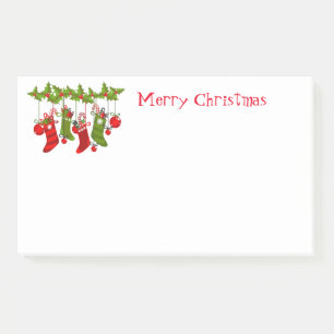 Weihnachten Post-it Klebezettel