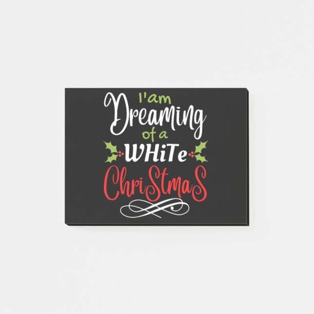 Weihnachten Post-it Klebezettel (Vorderseite)