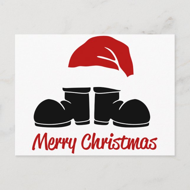 Weihnachten Postkarte (Vorderseite)