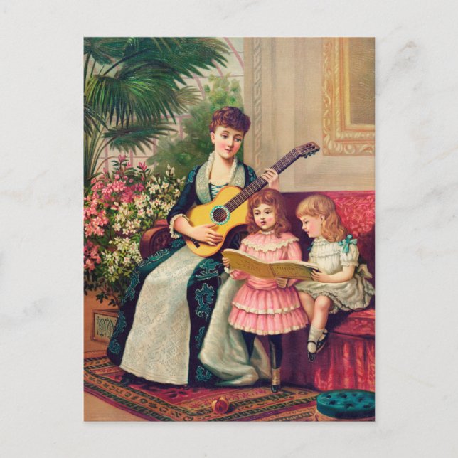 Weihnachten Postkarte (Vorderseite)