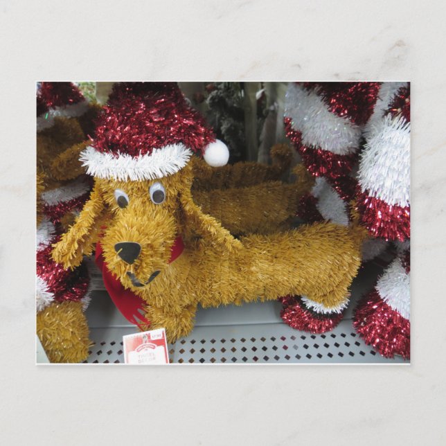 Weihnachten Postkarte (Vorderseite)