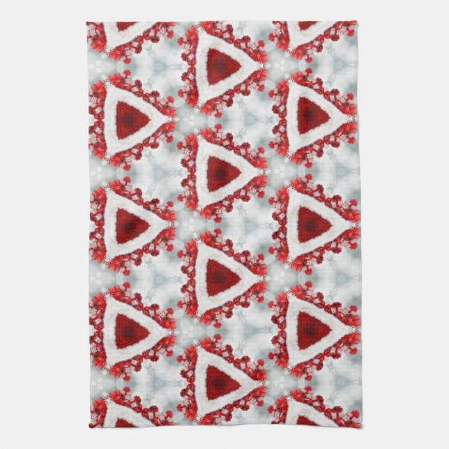 Weihnachten präsentiert Kaleidoskop Küchentücher (Vertikal)